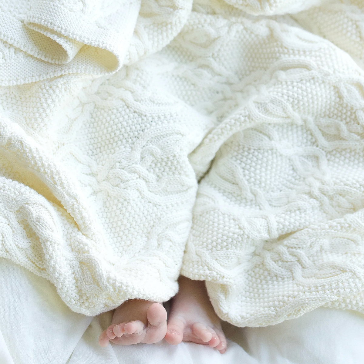 Bowie Blanket, Cream