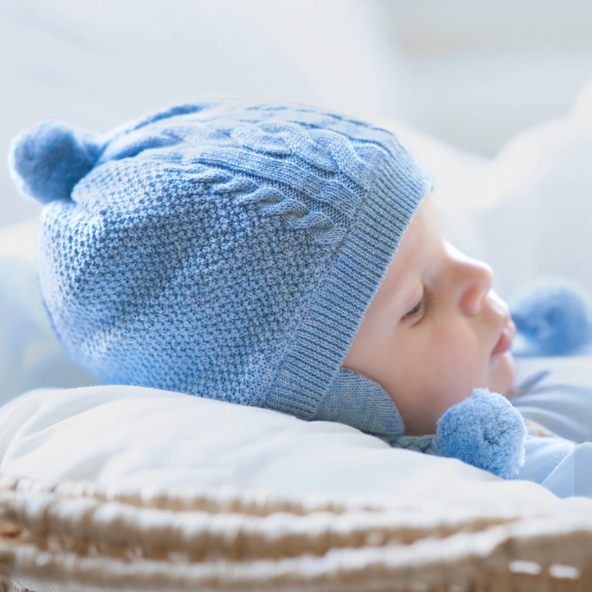 Yummy Earmuff Beanie, Bluebell