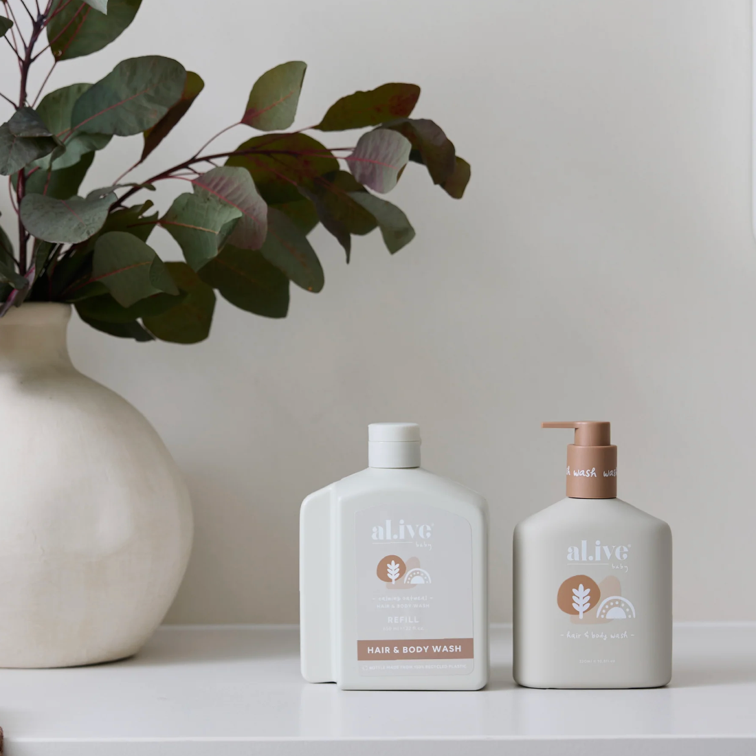 Baby Wash Refill, Calming Oatmeal