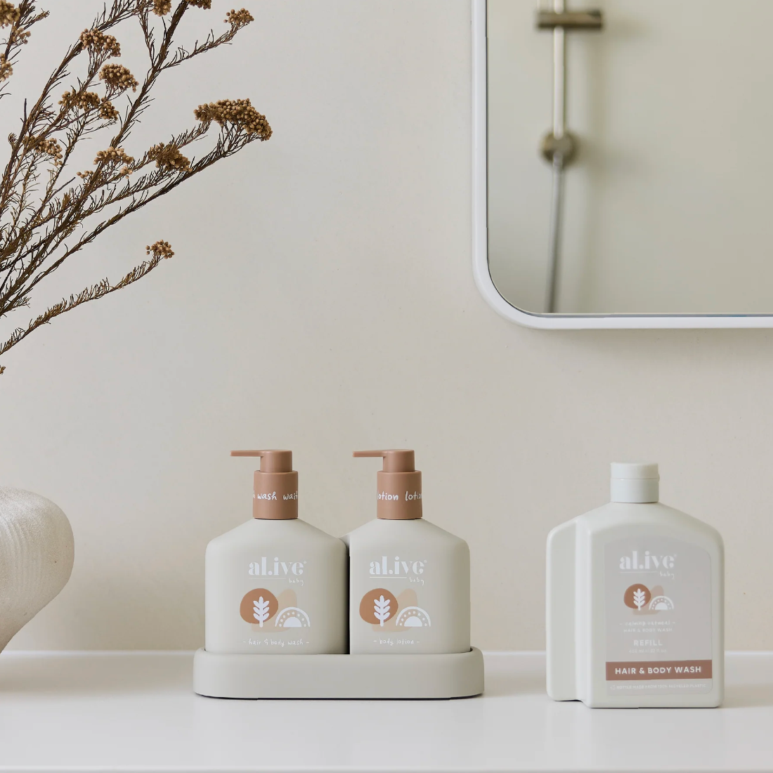 Baby Wash Refill, Calming Oatmeal