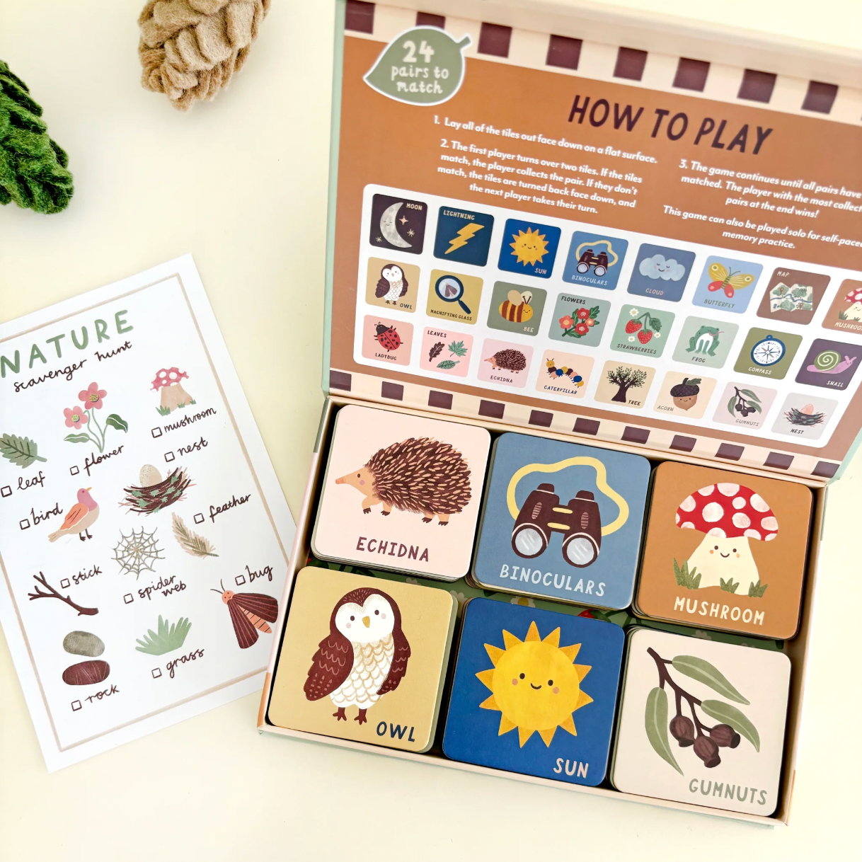 Forest Finds Memory & Matching Game