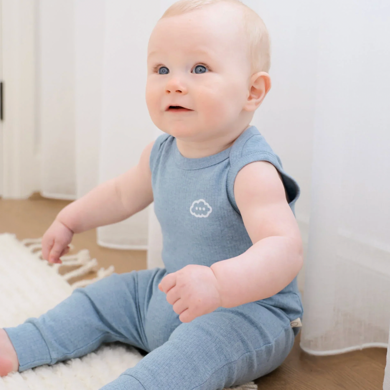 Organic Cotton Singlet Bodysuit