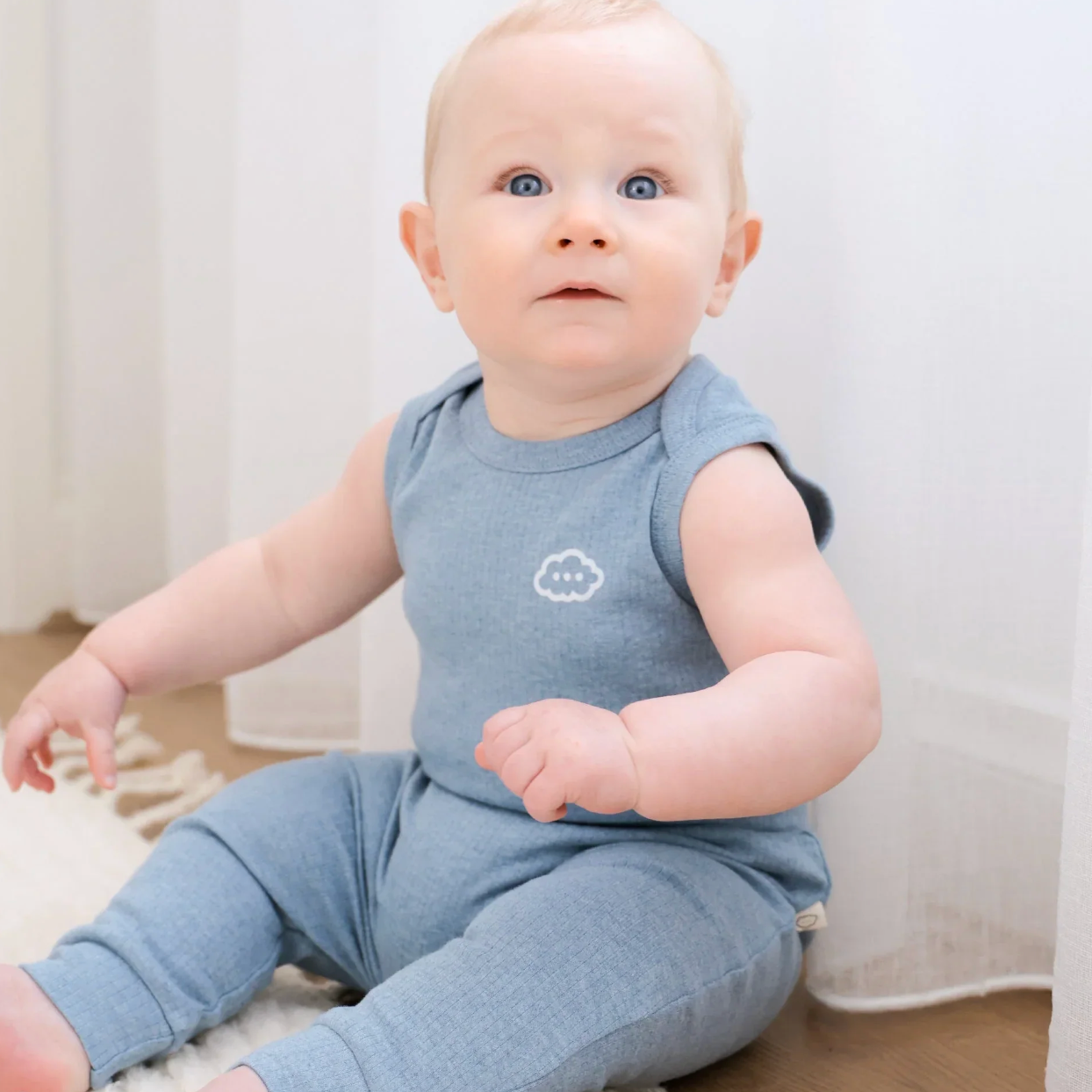 Organic Cotton Singlet Bodysuit