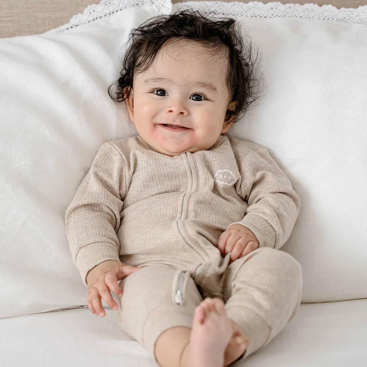 Organic Cotton Zipsuit