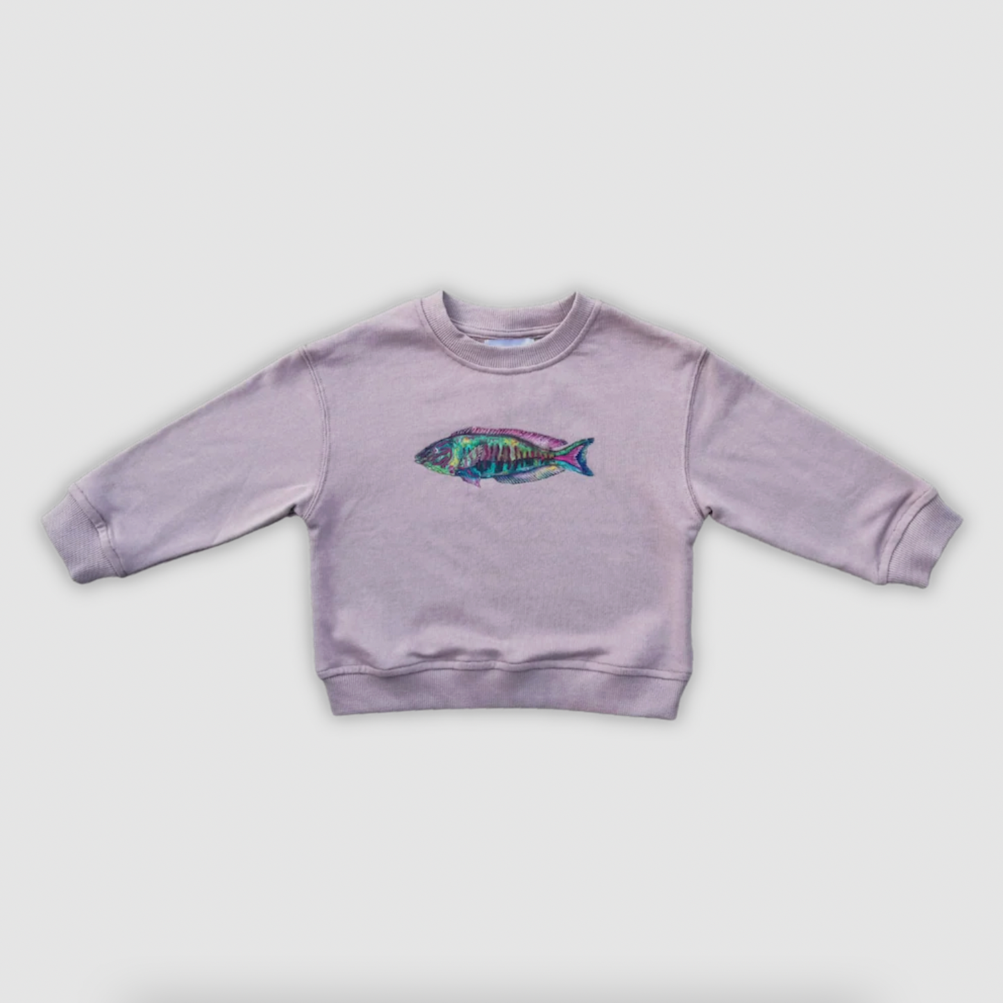 Parrot Fish Jumper, Grape