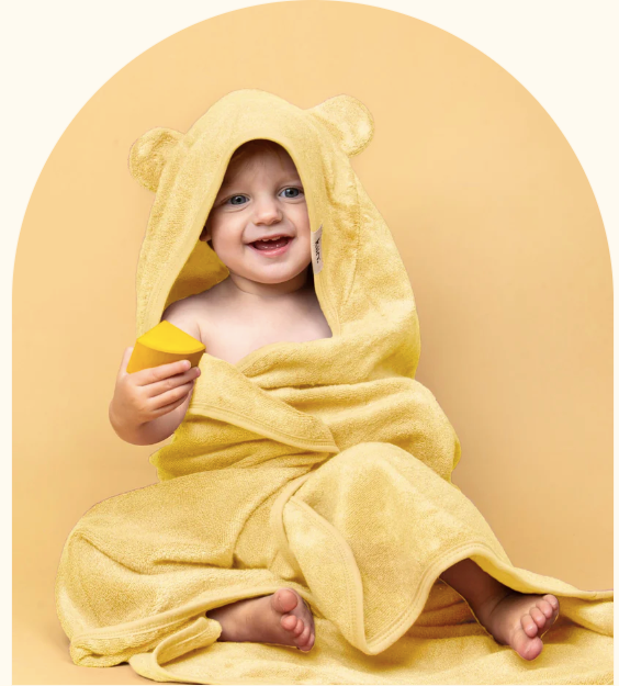 Hooded Towel, Buttercup