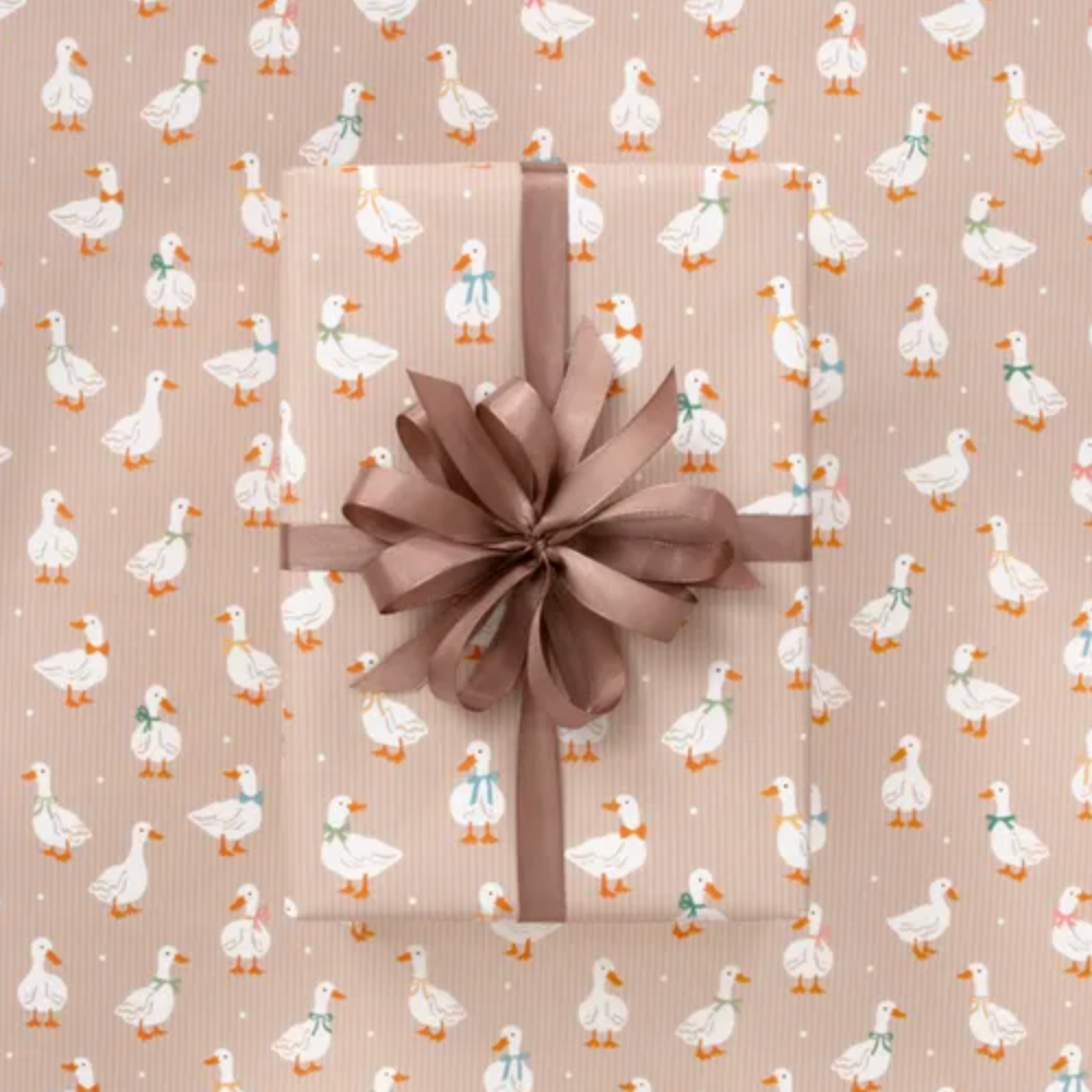 Lullaby Goose Wrapping Paper