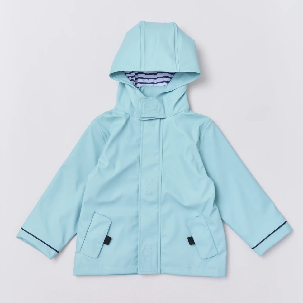 Stripy Sailor Jacket, Seafoam