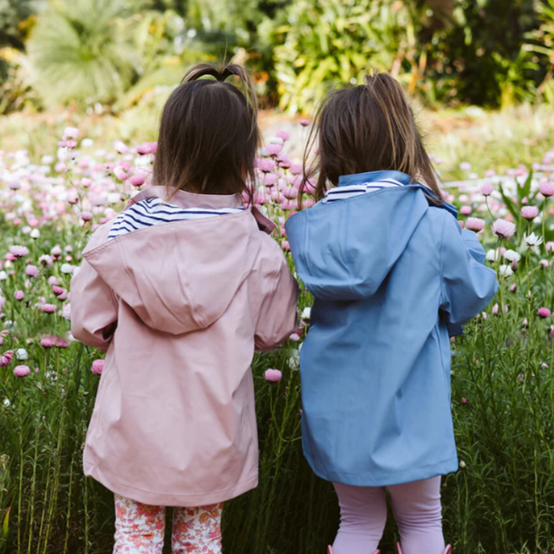 Stripy Sailor Jacket, Blush Pink