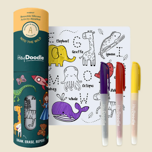 Into The Wild Mini Colouring Mat