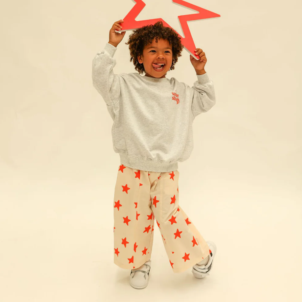 Dusty Star Pants, Red