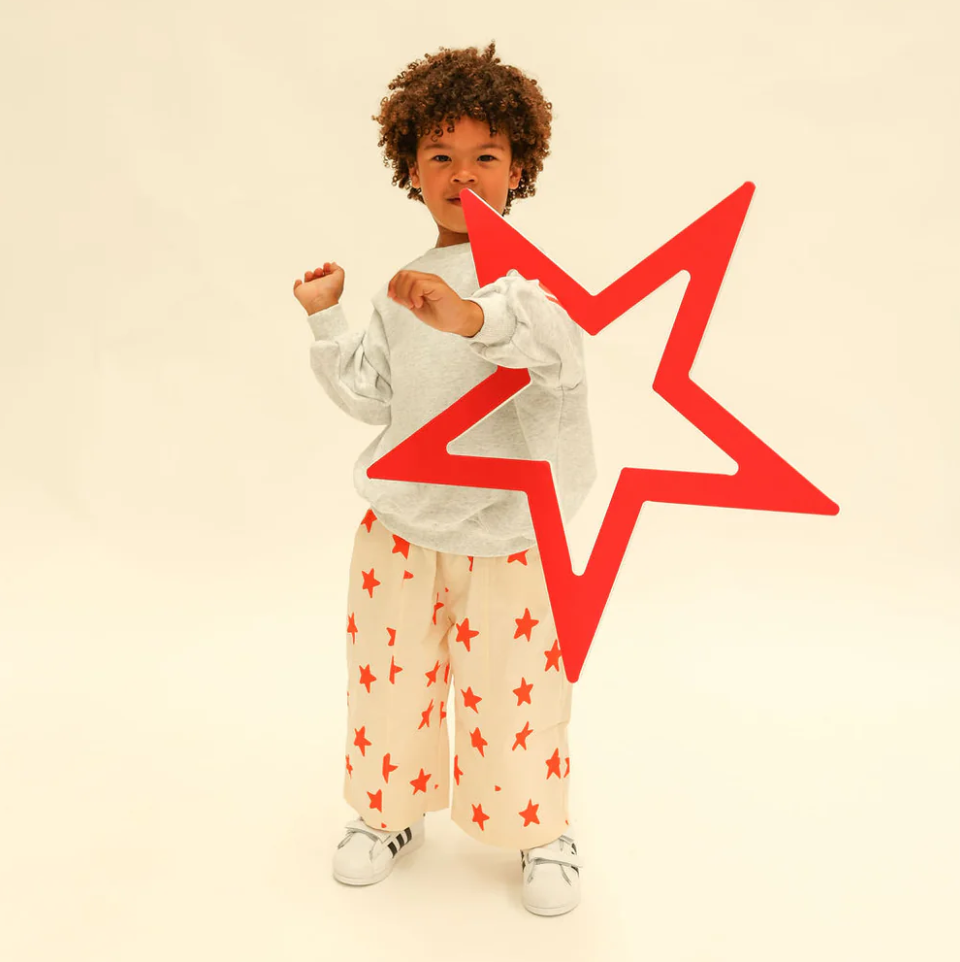 Dusty Star Pants, Red