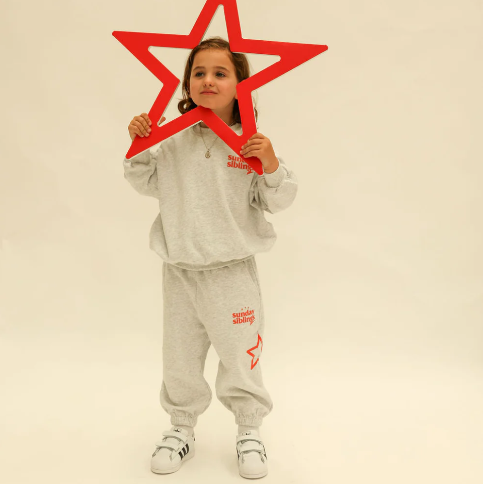 Siblings Set, Grey Trackpants