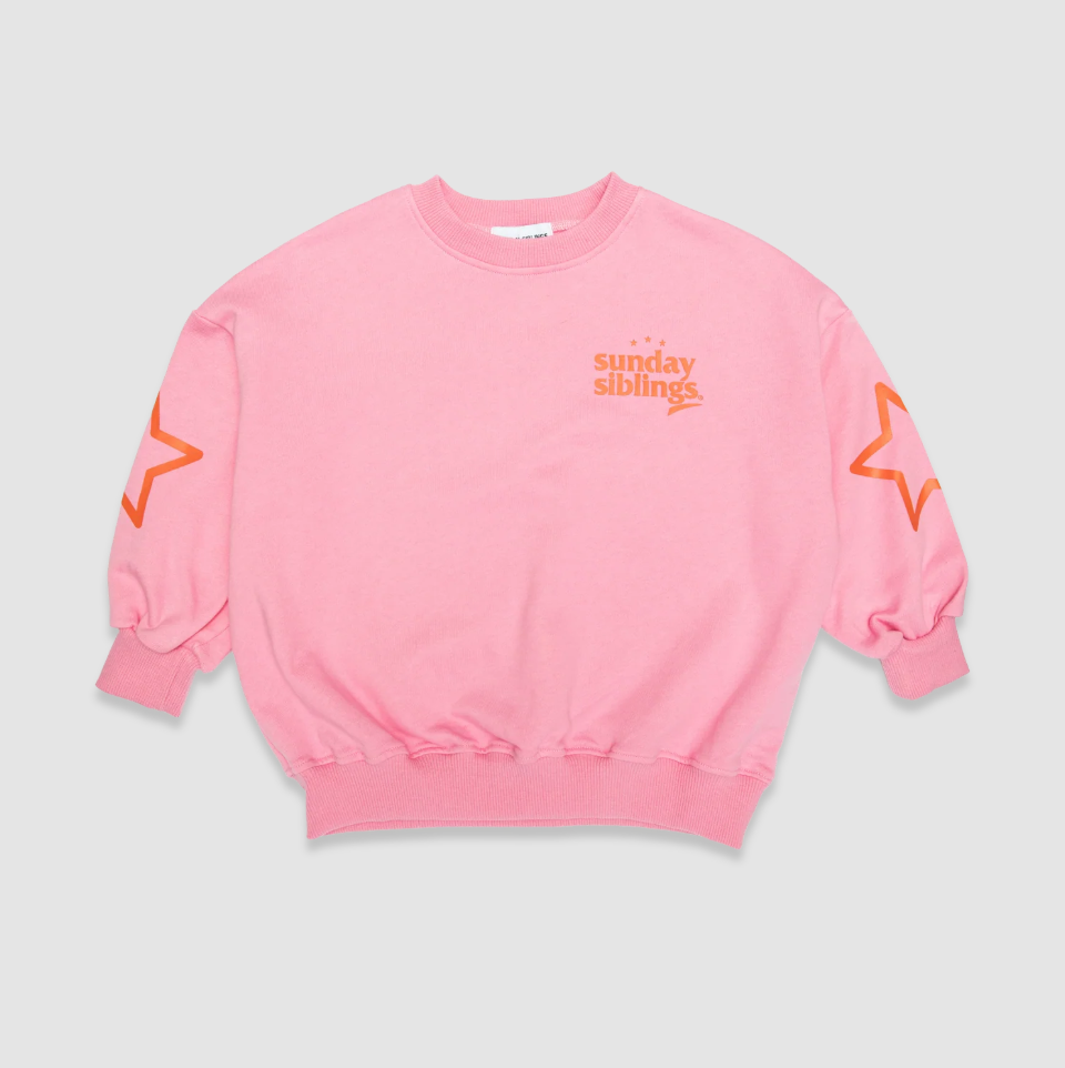 Siblings Set, Pink Sweater