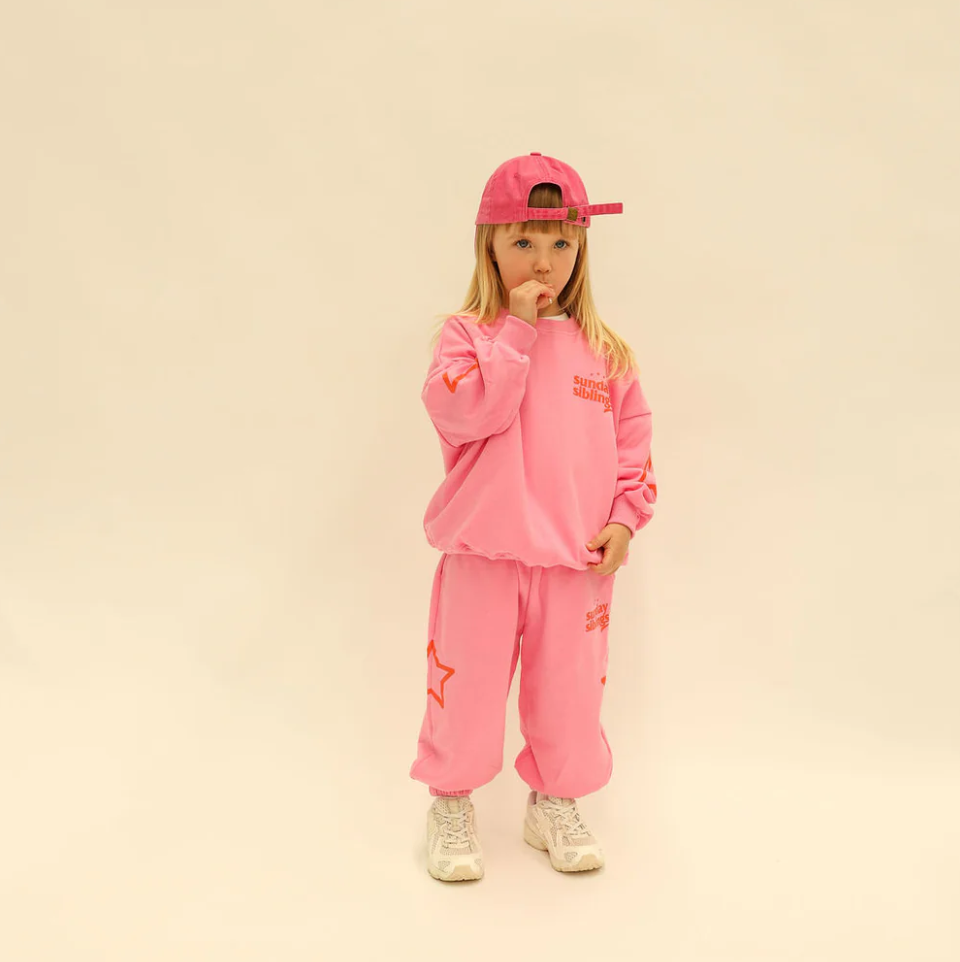 Siblings Set, Pink Sweater