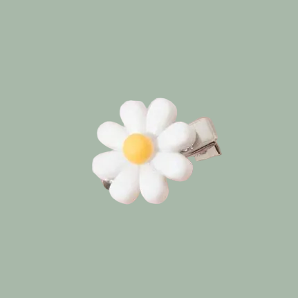 Mini Daisy & Ladybug Clips