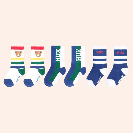 3pk Boys Sports Socks