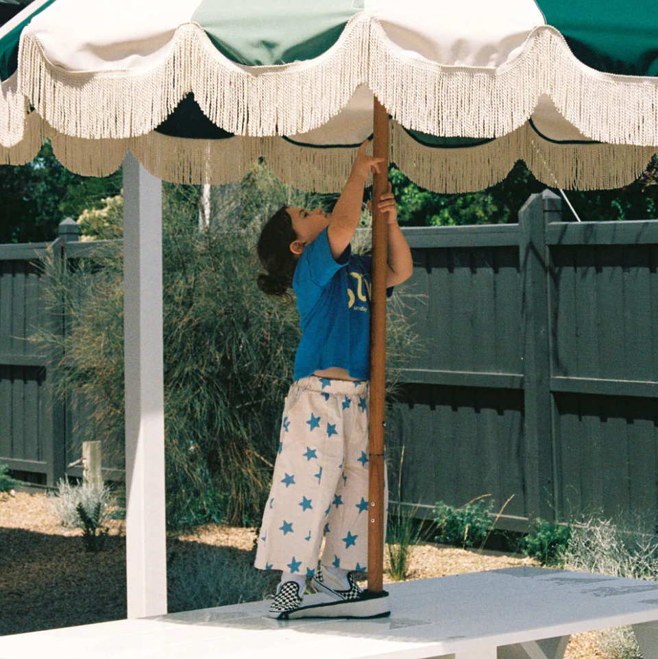 Dusty Star Pants, Blue