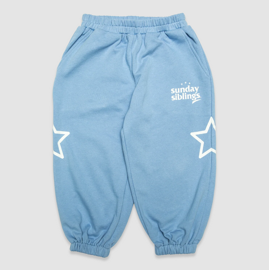 Siblings Set, Blue Trackpants