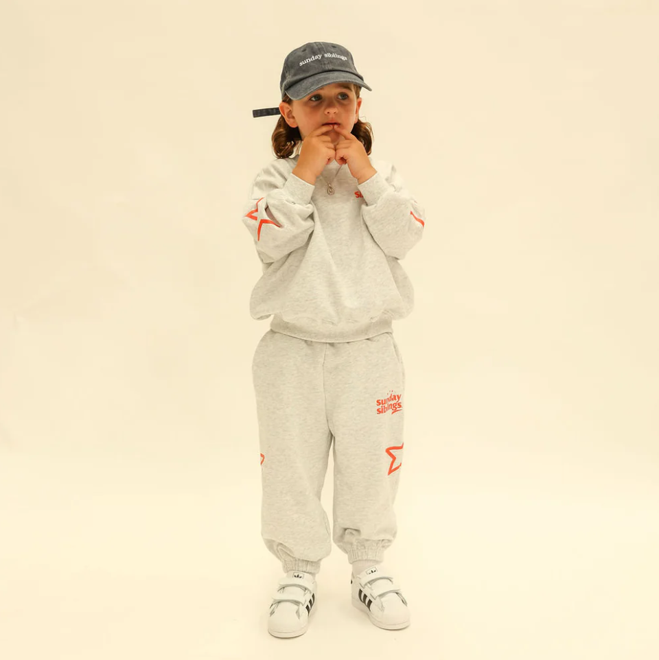 Siblings Set, Grey Trackpants