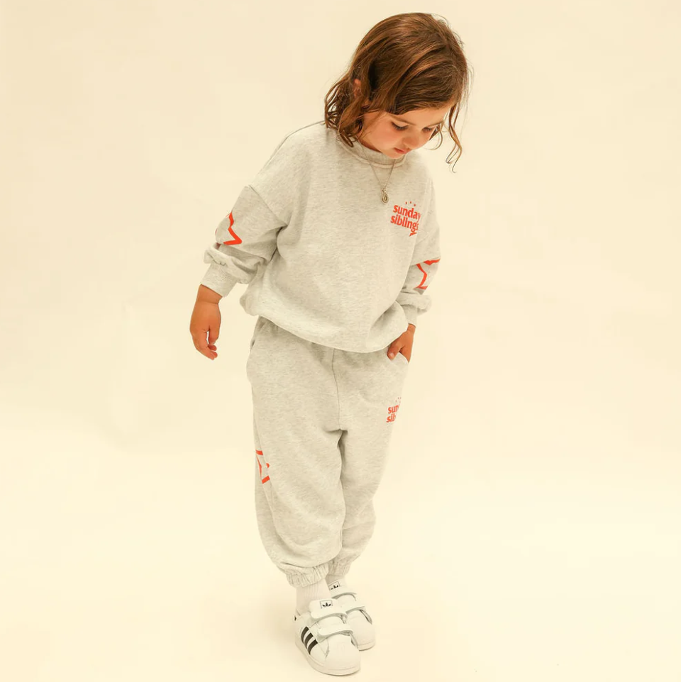 Siblings Set, Grey Trackpants