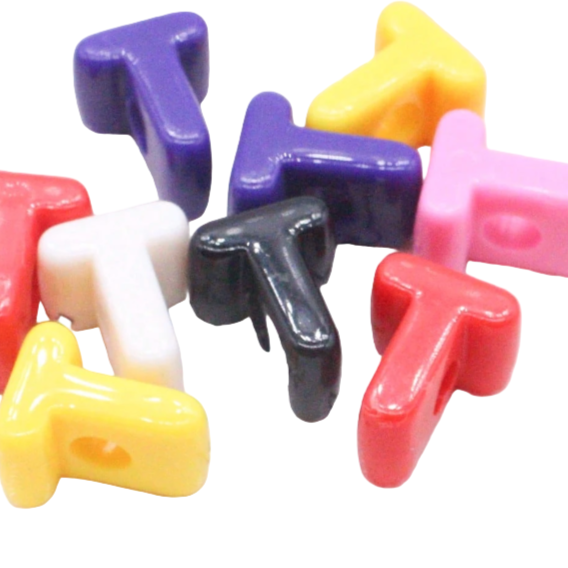 Chunky Letter Charms.