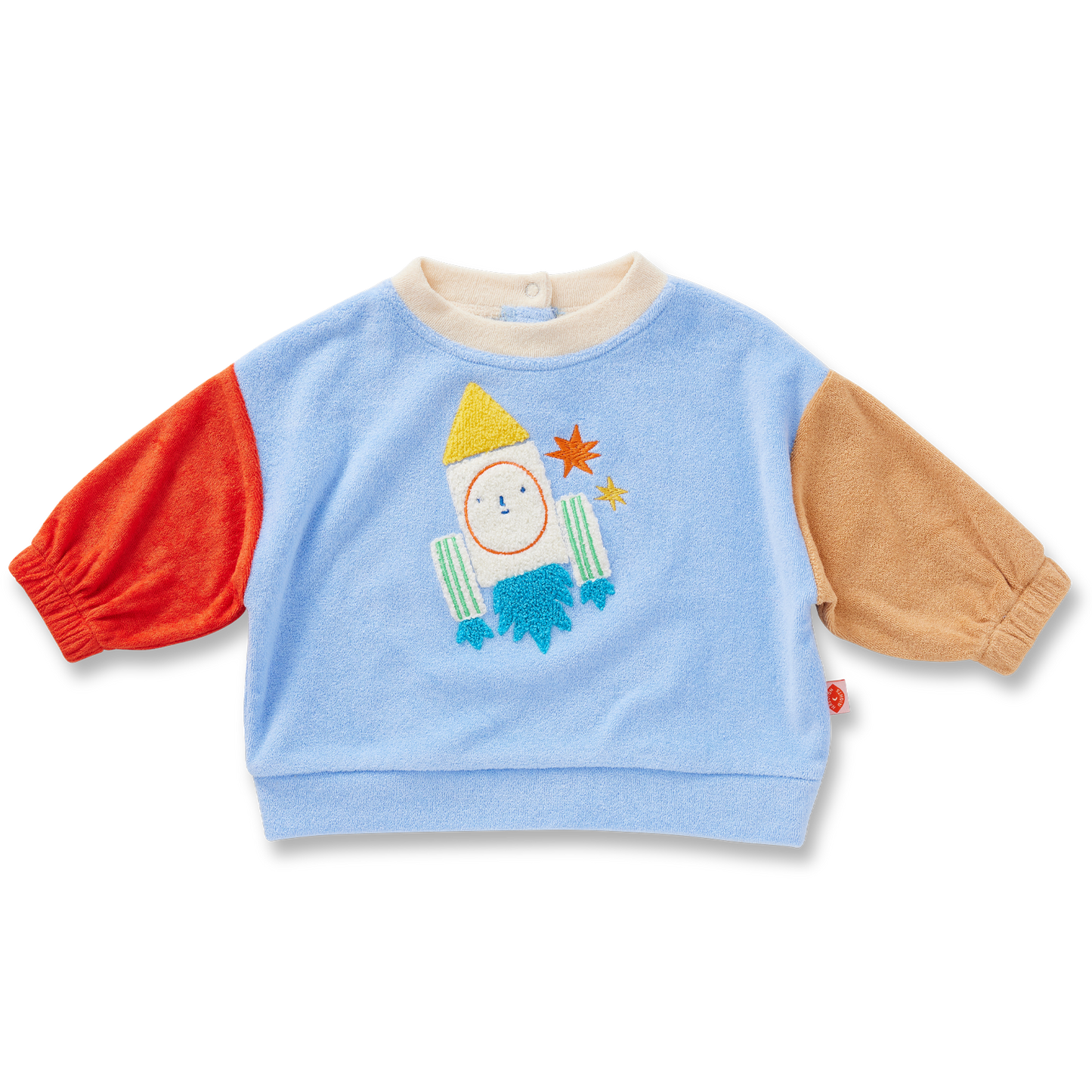 Space Blue Terry Sweater