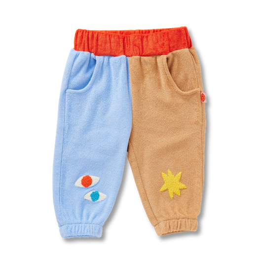 Space Blue Terry Pants