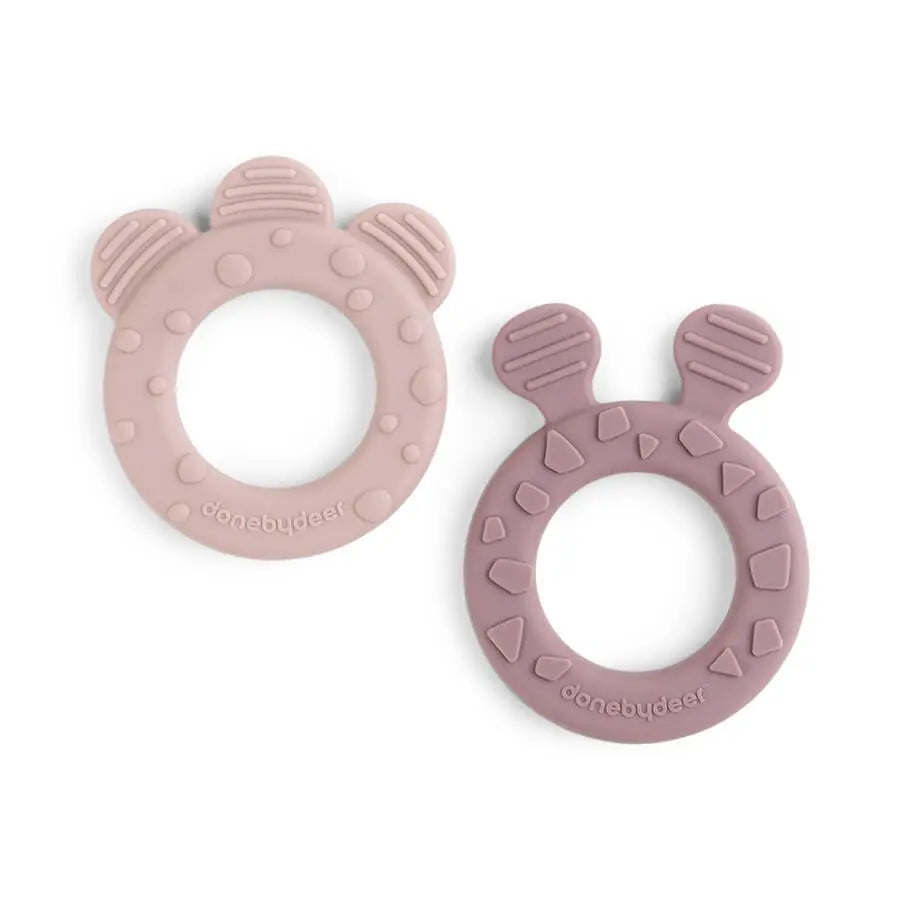 Teether Friends, Powder Pink