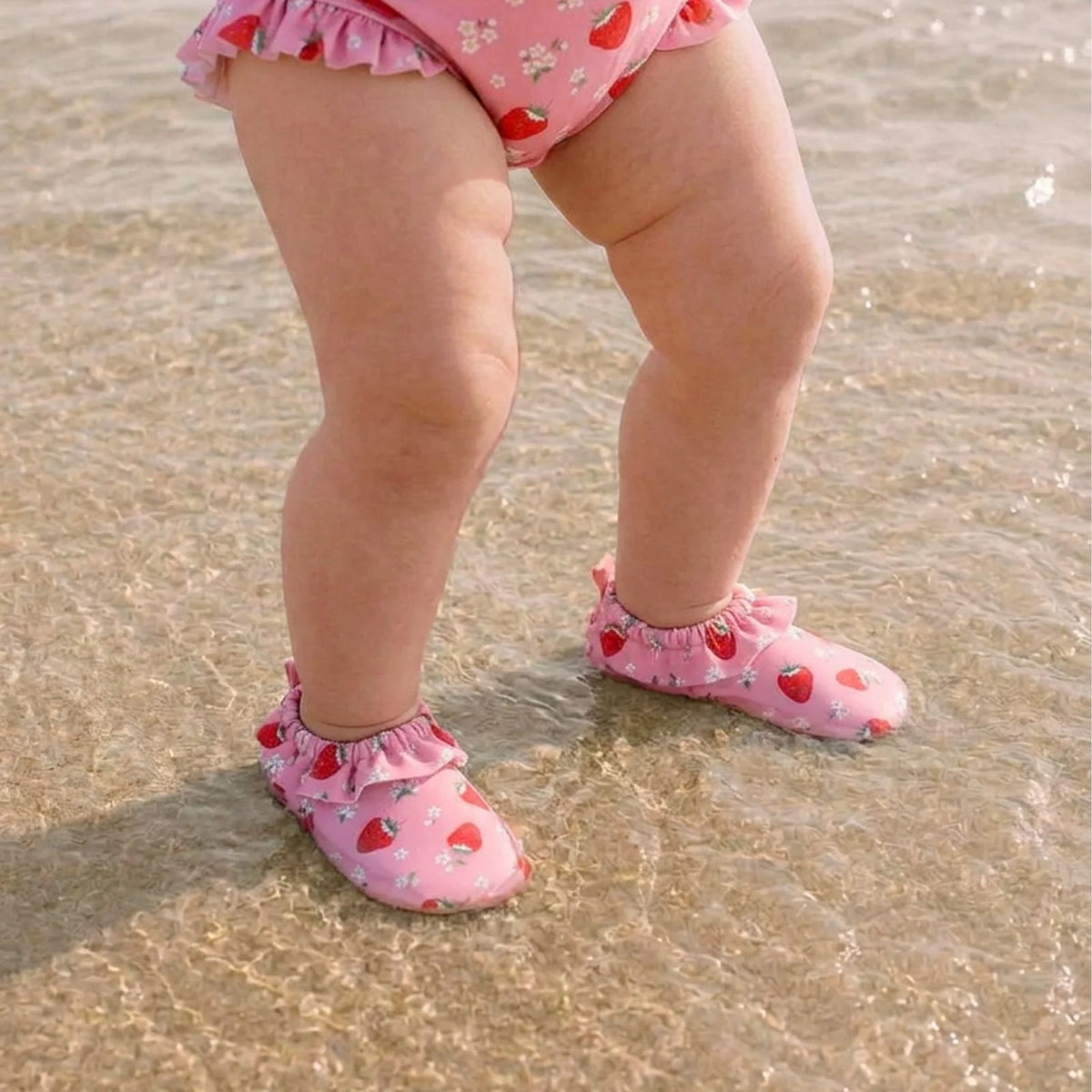 Twinkle Swim Water Shoes, Strawberry