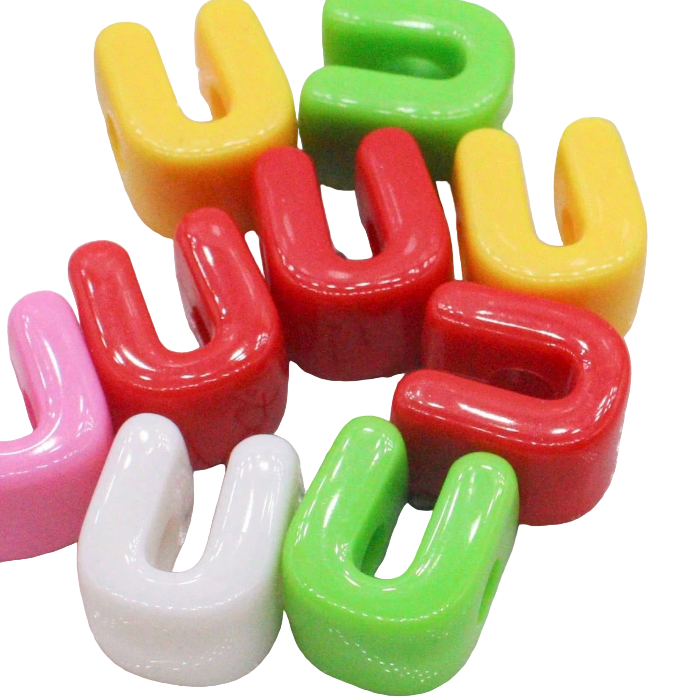 Chunky Letter Charms.