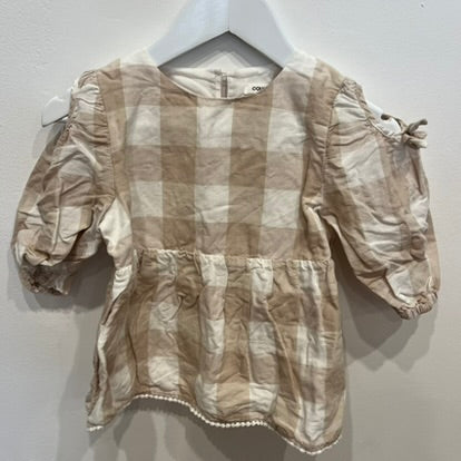 COUNTRY ROAD Brown and White Dress, 3