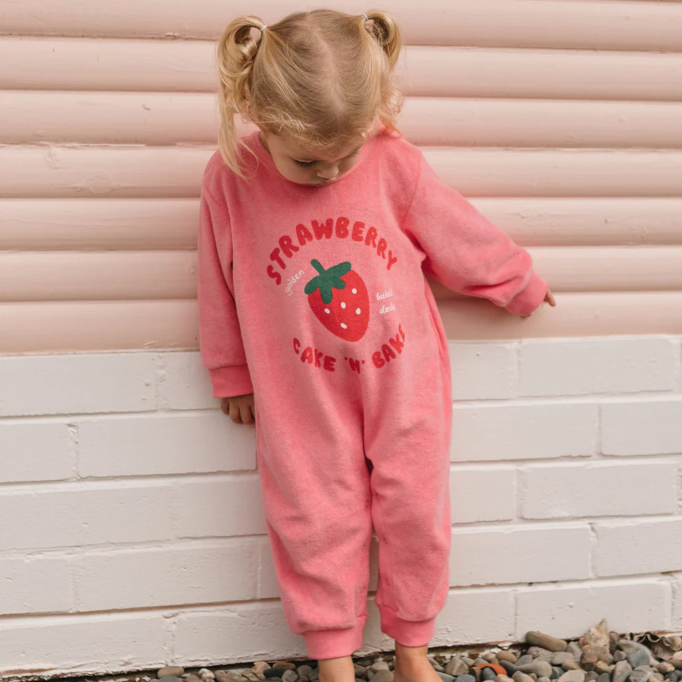 Strawberry Cake Playsuit