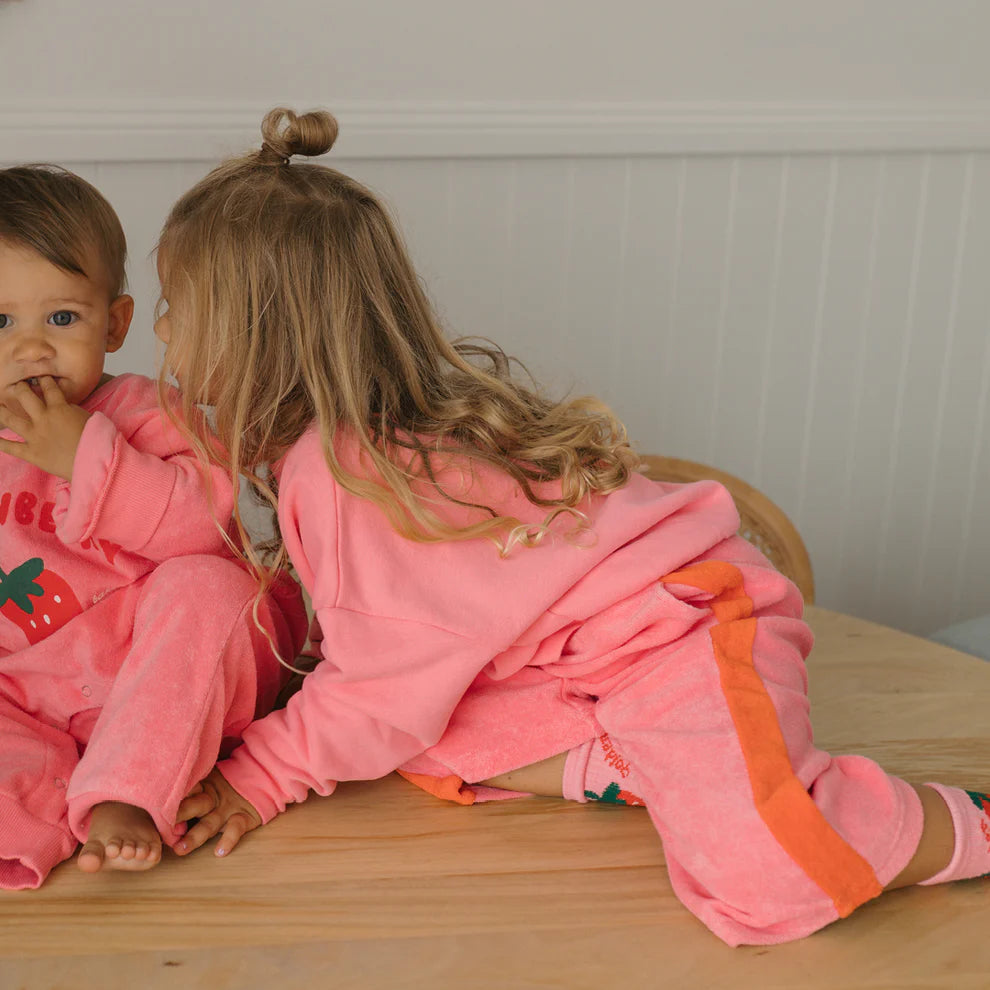 Strawberry Cake Wide Leg Pants