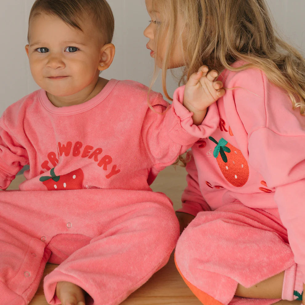 Strawberry Cake Playsuit