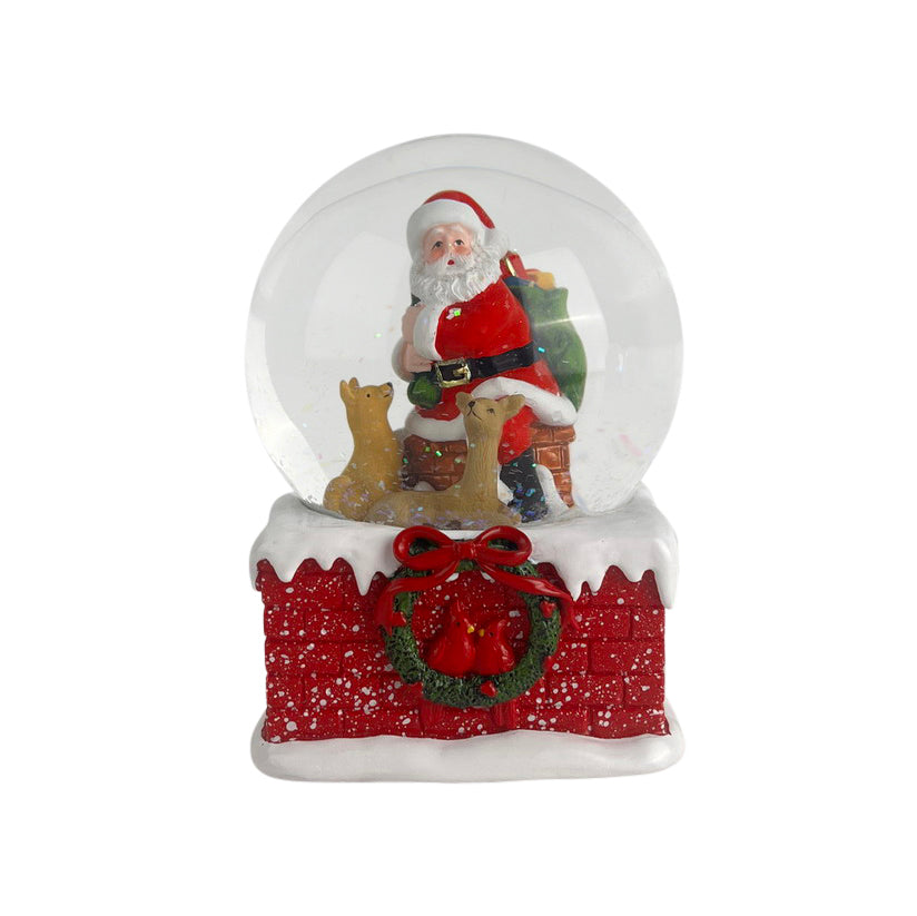 Santa Musical Snowglobe