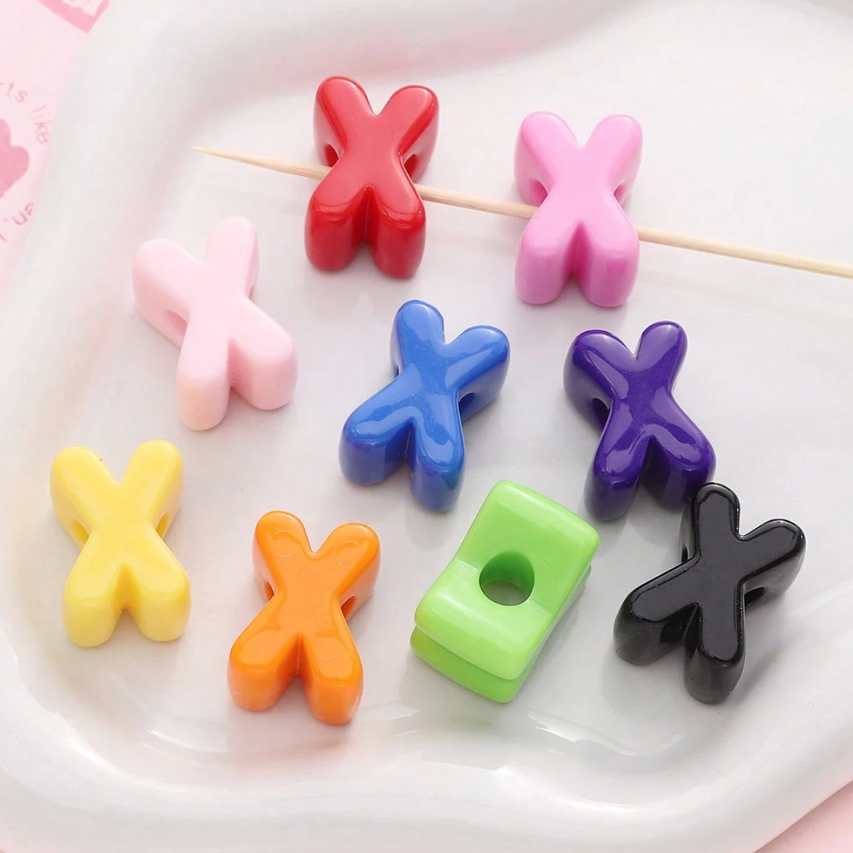 Chunky Letter Charms.
