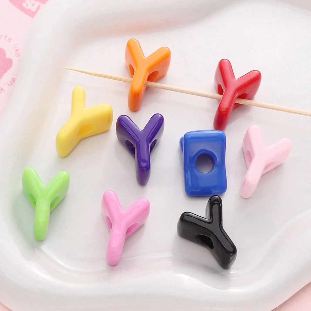 Chunky Letter Charms.