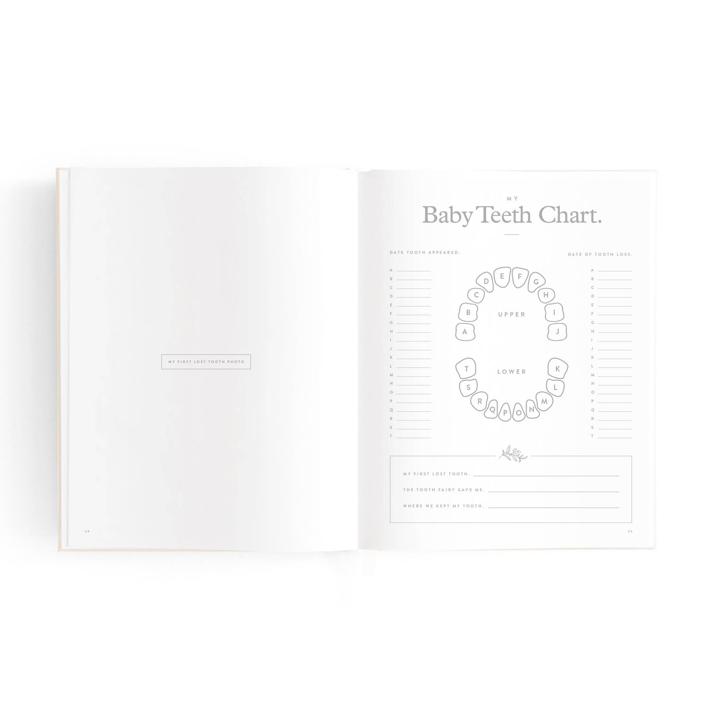 Mini Baby Book, Oatmeal
