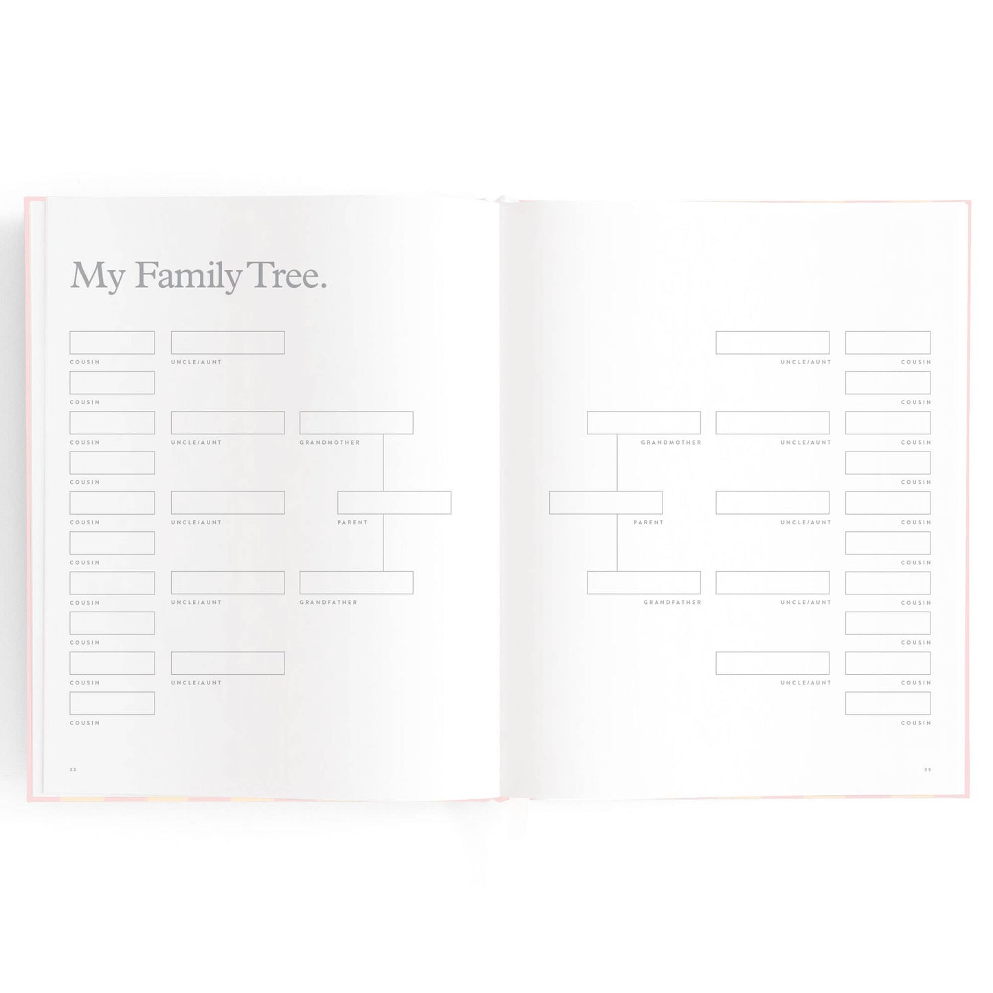 Baby Book, Petal Stripe