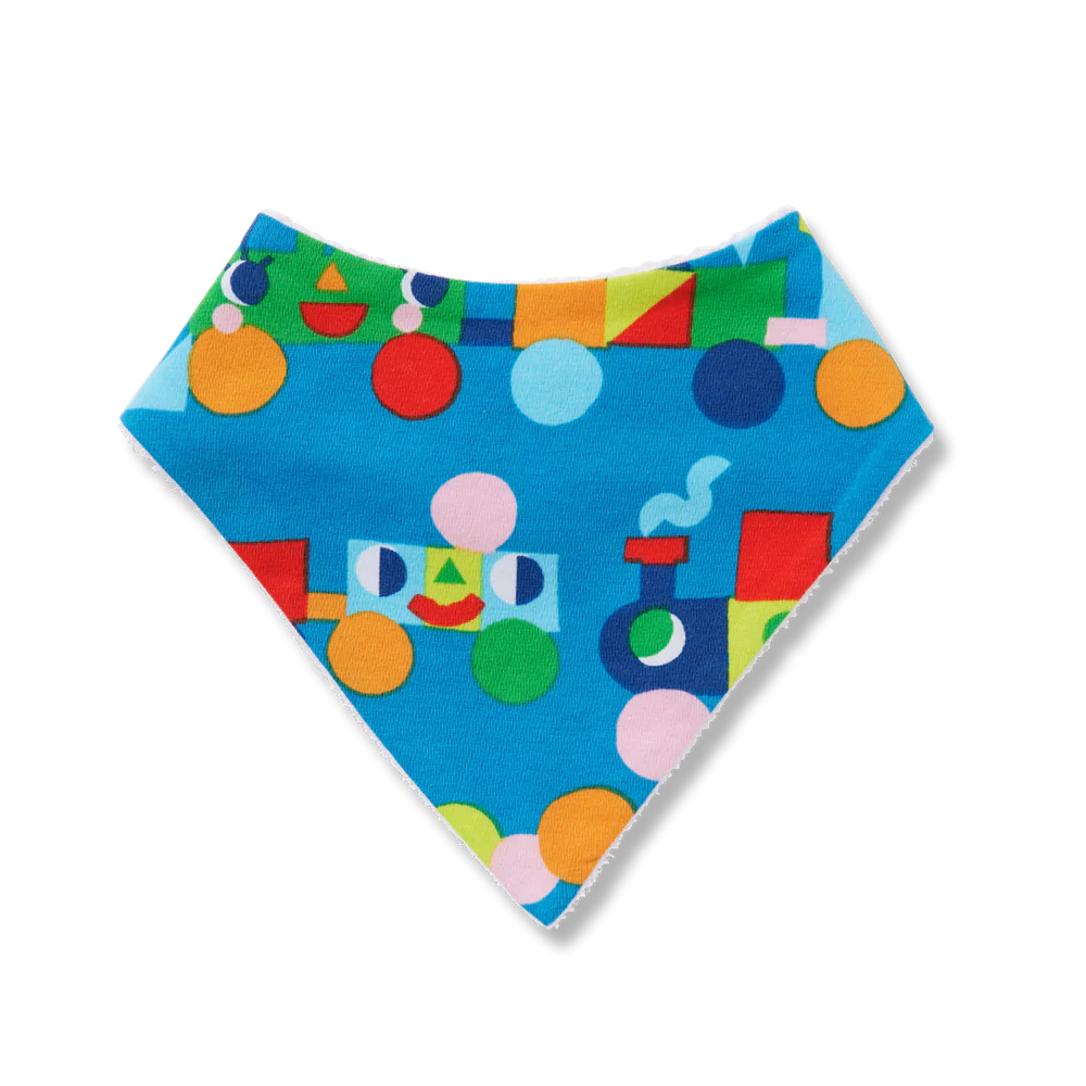 Rainbow Express Baby Bib