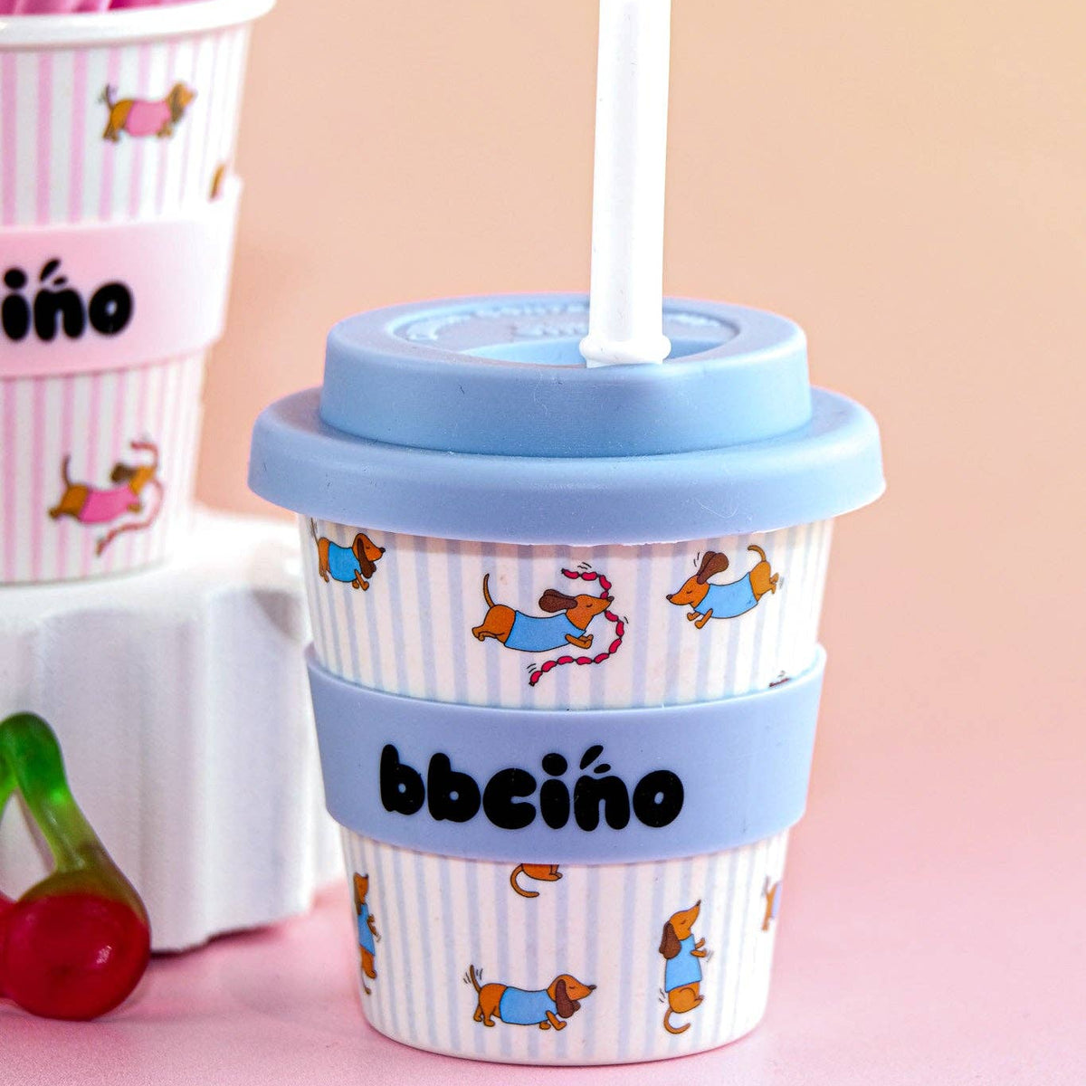 Dash in Blue Babycino Cup
