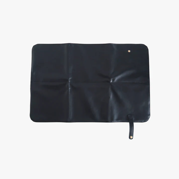 Change Mat Vegan Leather, Black