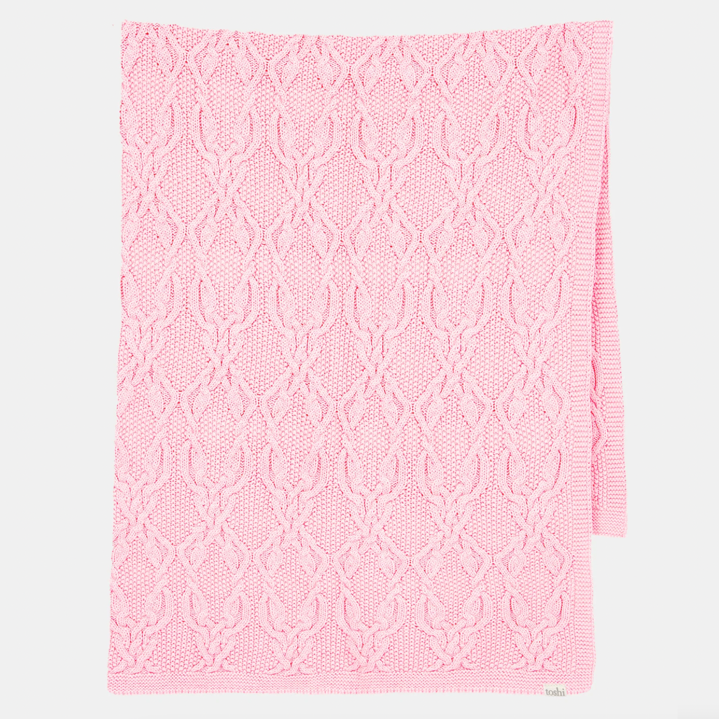 Bowie Blanket, Misty Rose