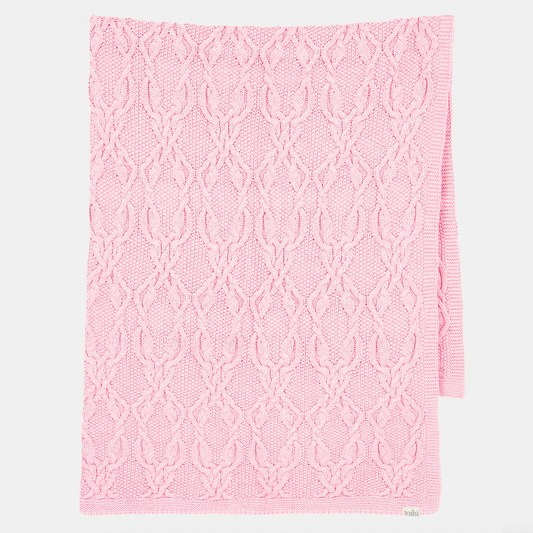 Bowie Blanket, Misty Rose
