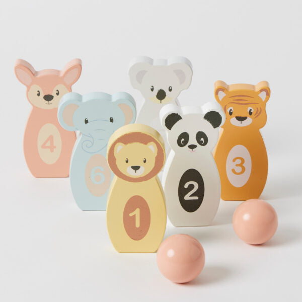 Animal Bowling Set