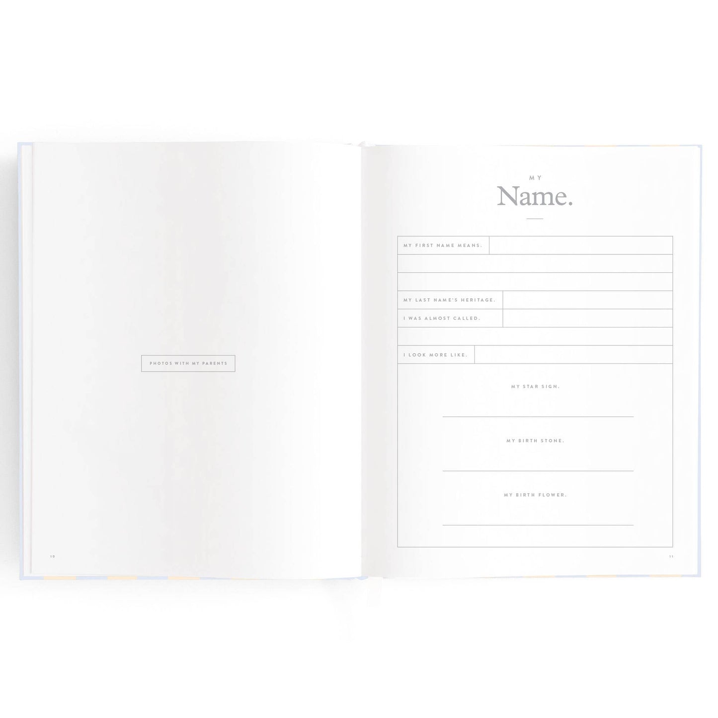Baby Book, Cloud Stripe