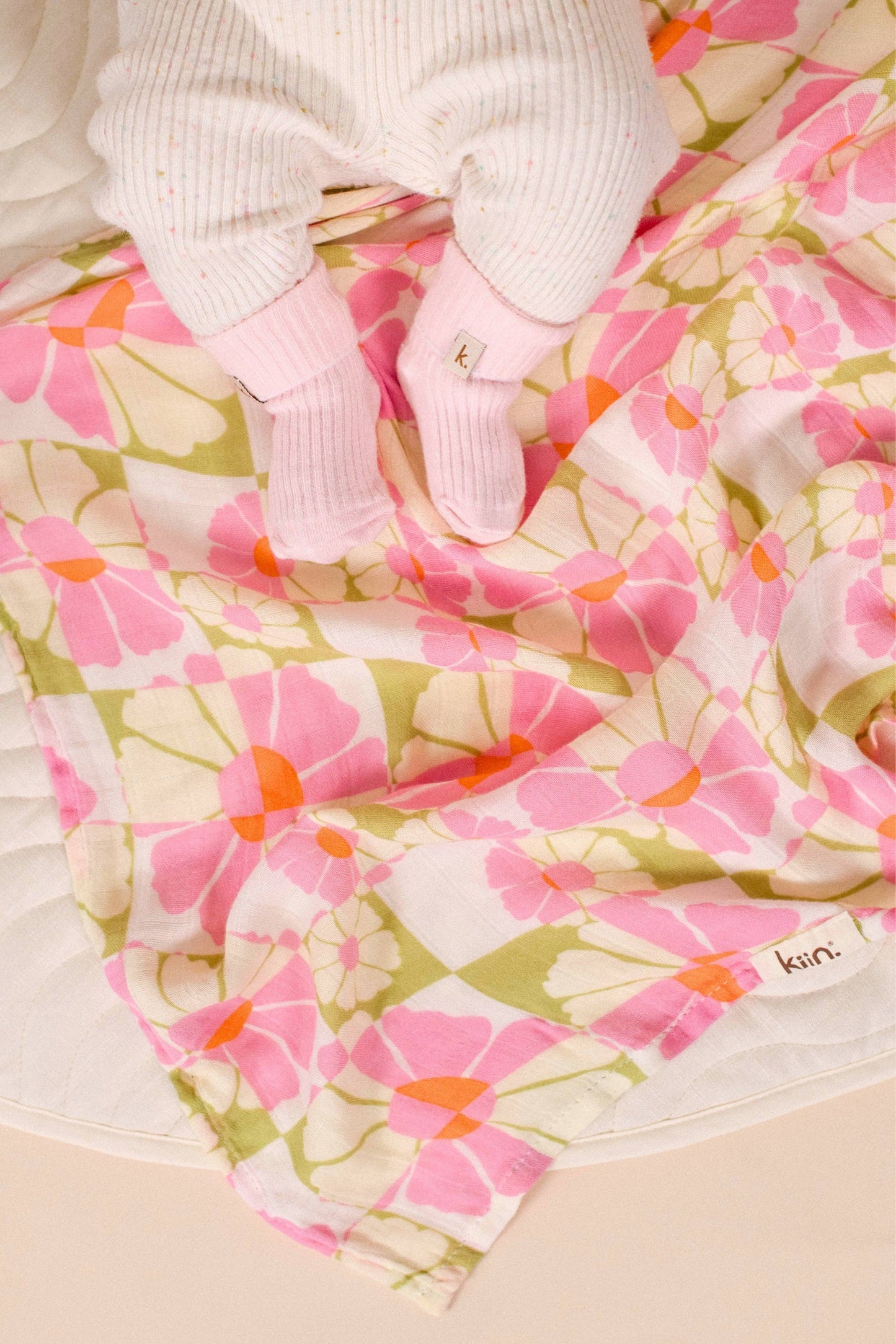 Whimsy Organic Muslin Swaddle