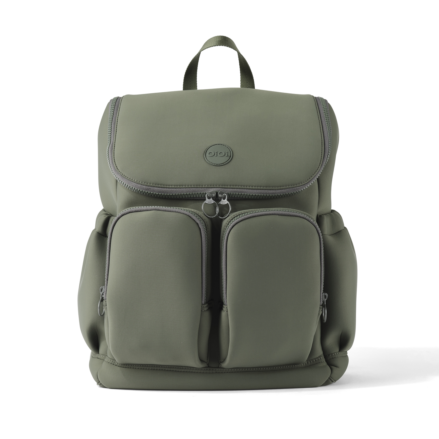 Signature Nappy Backpack, Sage Neoprene