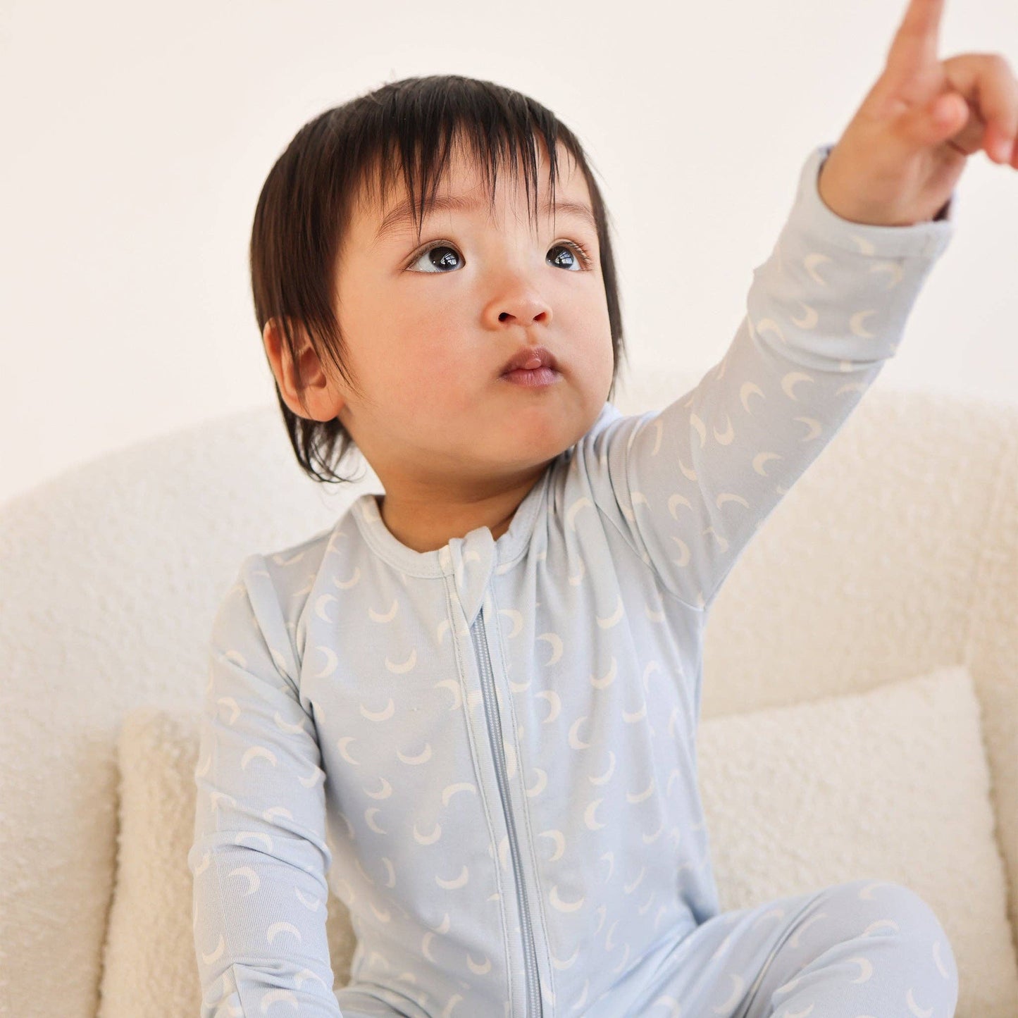 Day or Night Onesie - Lunar Bright